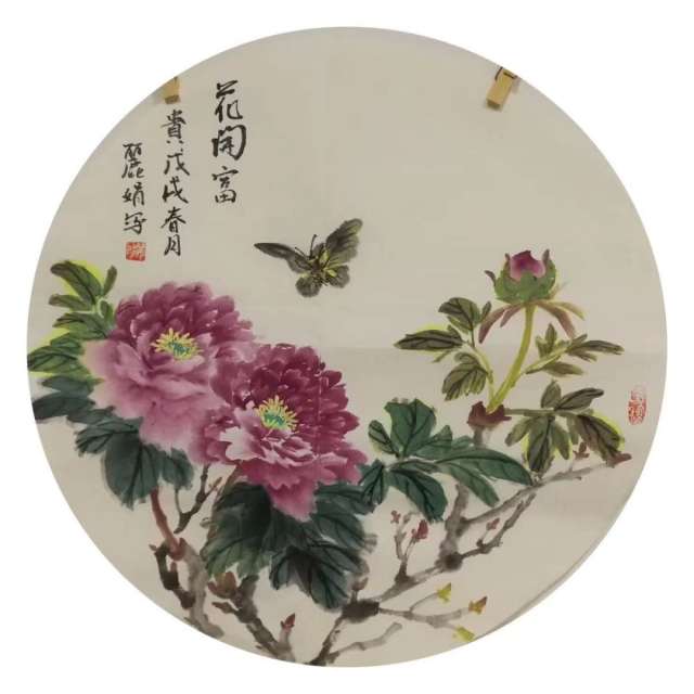 诗为媒 画为踵-画家陈丽娟老师