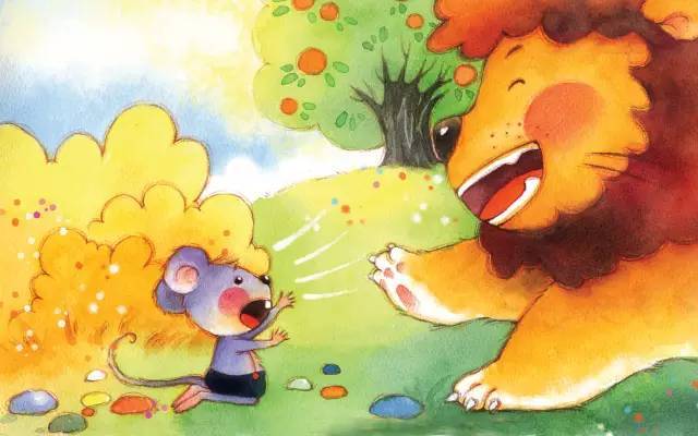 睡前故事【狮子和老鼠】