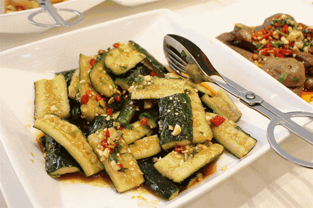 热菜区素食肉食各类小炒应有尽有