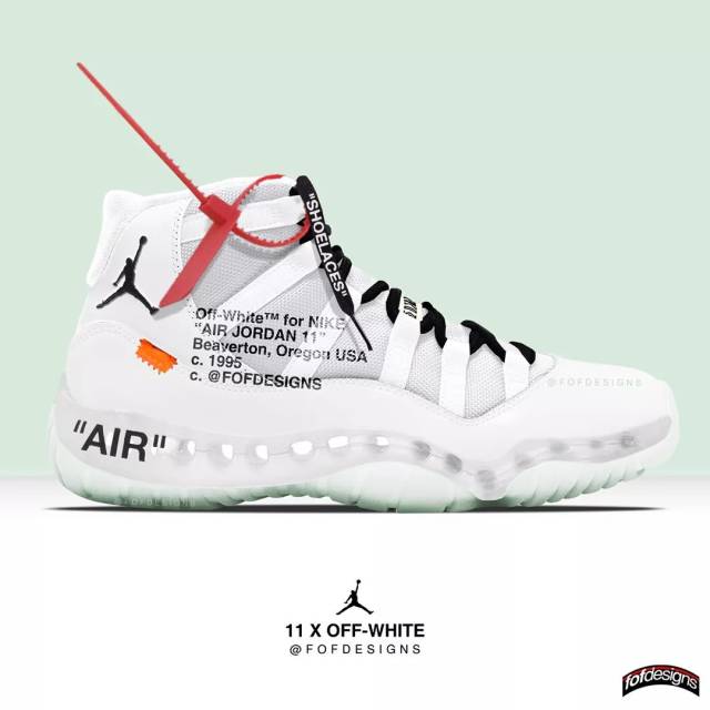 不光有 off-white x aj11!如果这几双鞋发售,绝对会让