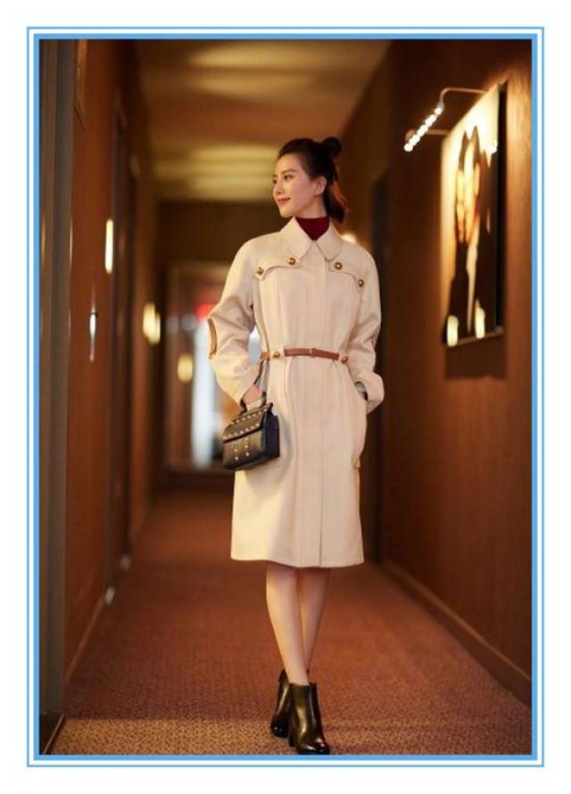 刘诗诗不过穿了件背带裤,就从演员变超模,网友:穿衣就服你!