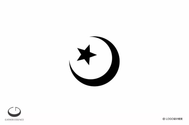 1,伊斯兰教 伊斯兰教主要标志是星月图案,新月真正作为伊斯兰教的