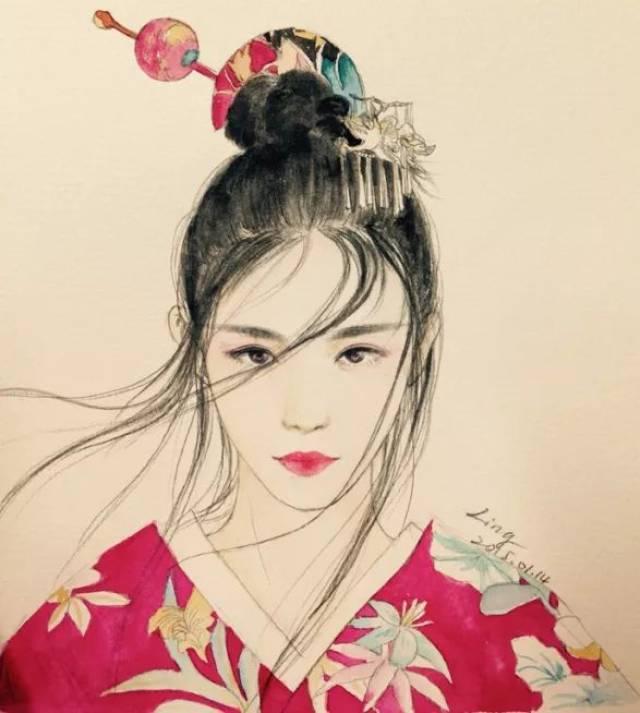 古风头像 | 100张古风女子--扶柔倾国色,风华绝世人