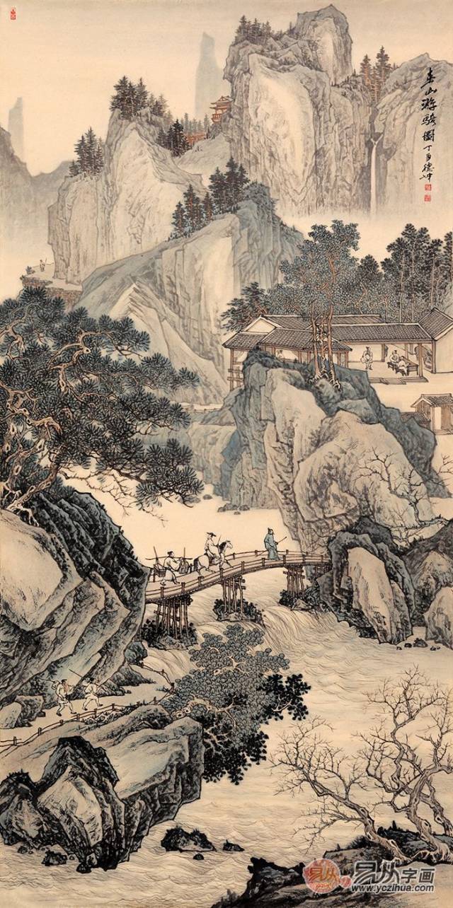 翰墨丹青,当代名家国画山水画作品欣赏