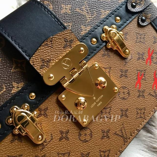 种草|路易威登18早秋新品--lv trunk clutch手袋