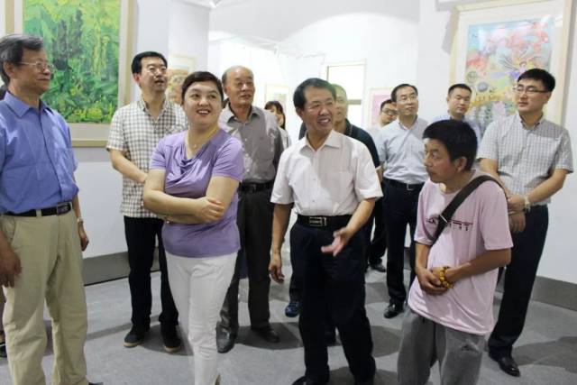 【头条报道】东丰—青州农民画精品联展在青州市农民画画院开幕