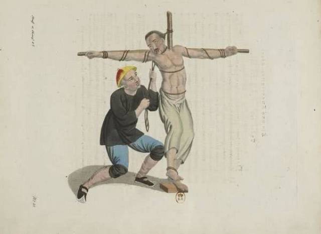 清朝酷刑:这种刑罚叫环首死刑,类似于西方的绞刑