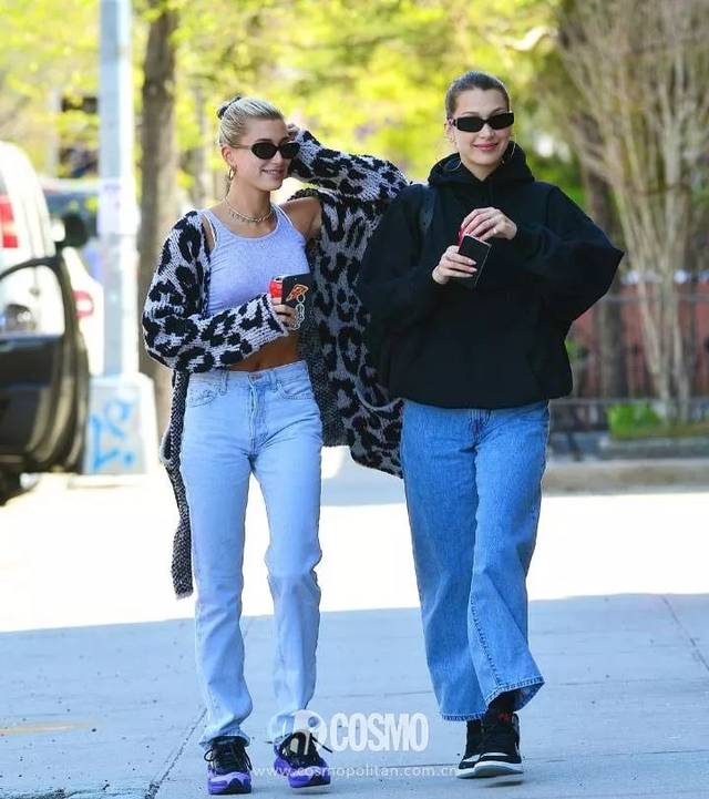 hailey baldwin,bella hadid