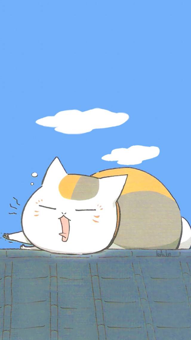 「手机壁纸」搞怪萌宠,可爱的猫咪老师——娘口三三