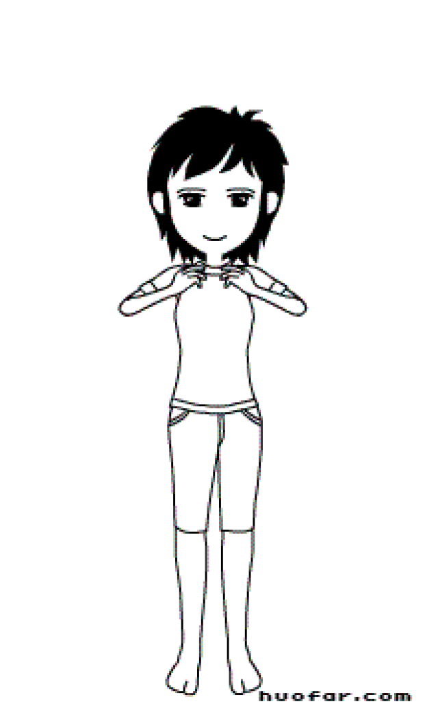 如果你容易气鼓鼓像河豚,常做做这个动作再好不过了!