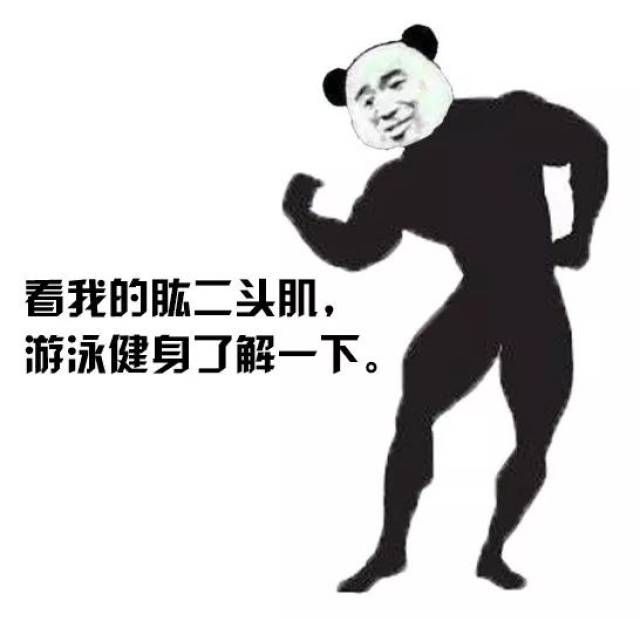 一组沙雕熊猫头剪影