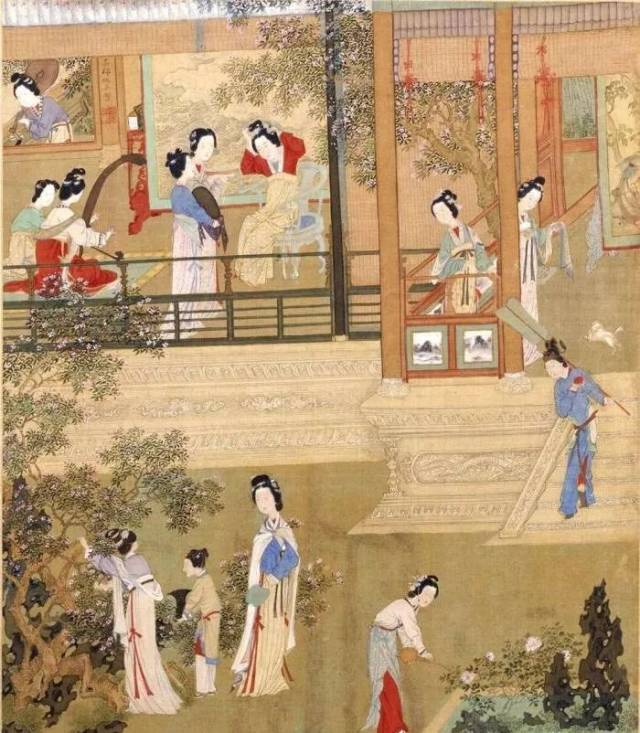 明 仇英 《人物故事图》