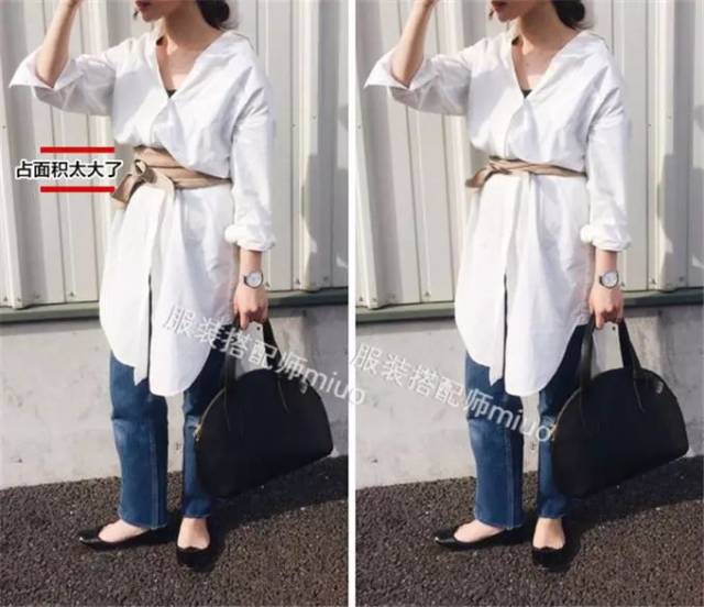 miuo如何用腰封把旧衣服穿出新花样