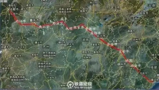 长赣铁路时速达350公里 莲花,永新,井冈山将通高铁