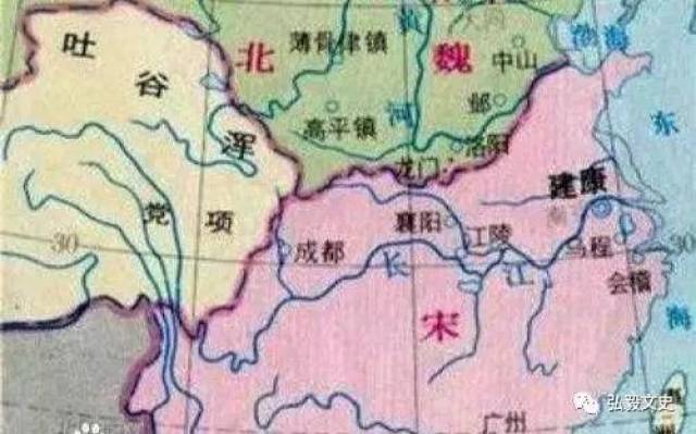 东晋从琅琊王南渡至于刘裕建宋,103年 南朝宋齐梁陈分别60年,23年,55