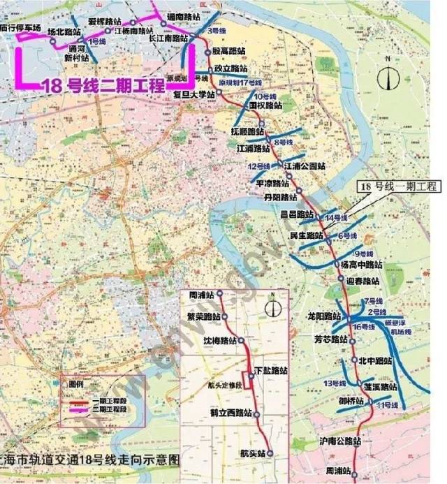 上海7条在建轨交盘点!沿线板块房价大全!