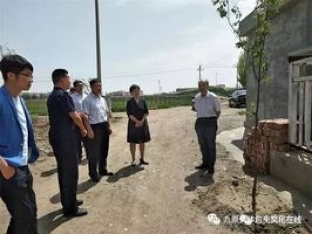 九原区政府副区长王卉对九原区文物安全工作进行检查