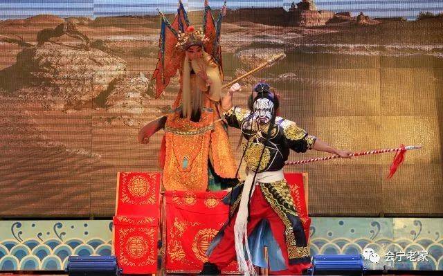 会宁翟所蟠龙仙山过端阳,秦腔名家徐升披挂演