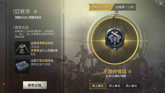 只要经常玩刺激战场都不会只是白银段位