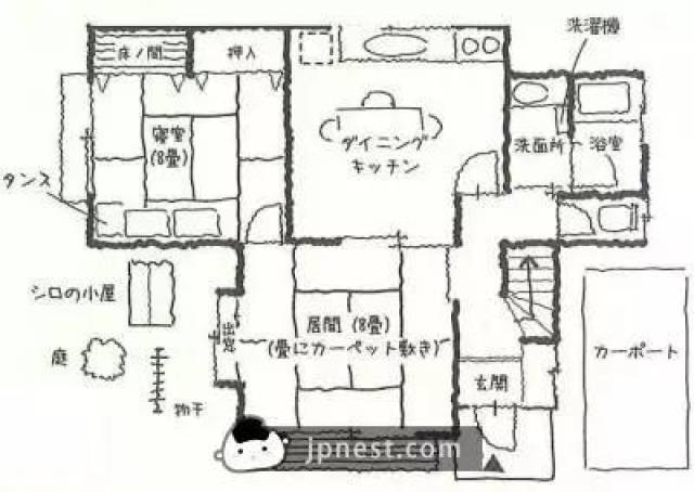 日本动漫人物房子大比拼,大雄家原来是有钱人?