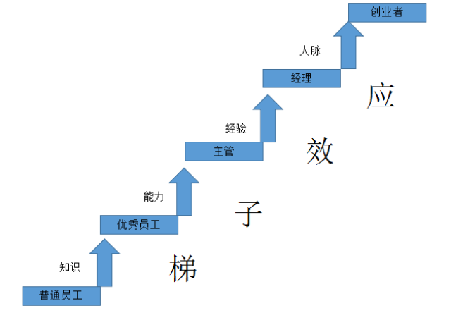 梯子效应—团队是员工成长的阶梯