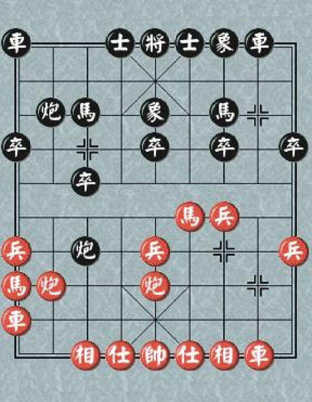 中国象棋布局陷阱解密之三十九 消除河头马的威胁