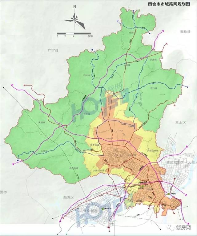 《四会市公路网规划》等相关规划,四会市住房和城乡规划局组织