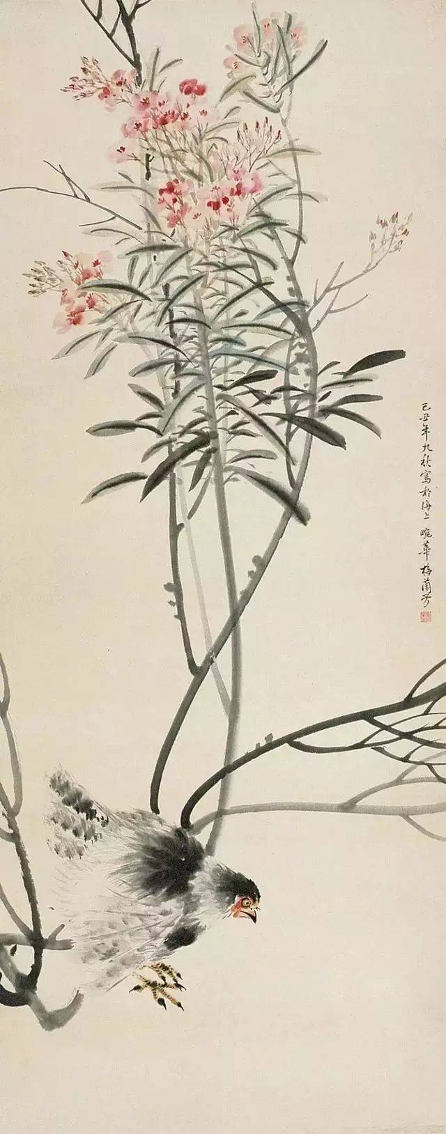 【欣赏】梅兰芳先生国画作品