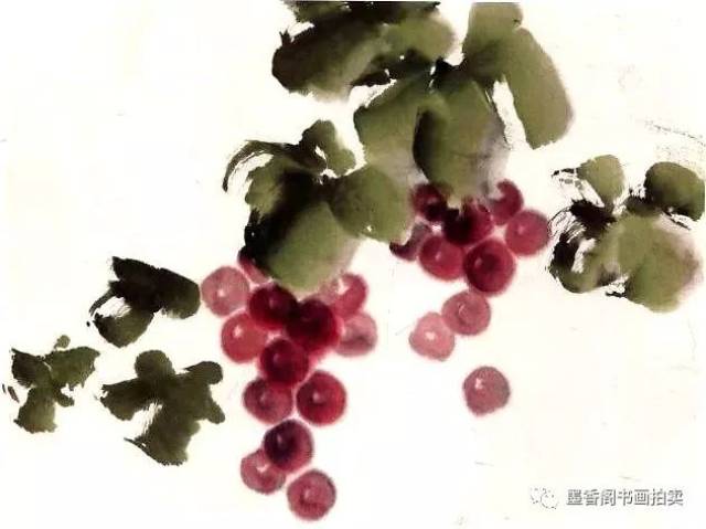 国画教程 葡萄,国画葡萄的画法(5) - 伤感说说吧