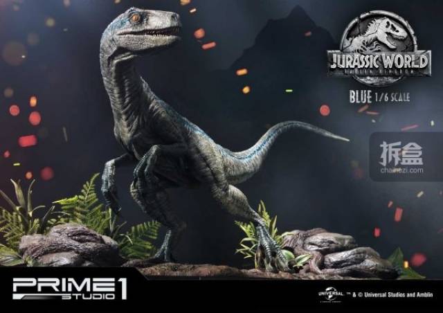 Prime 1 Studio《侏罗纪世界2:失落王国》迅猛龙Blue布鲁1:6雕像