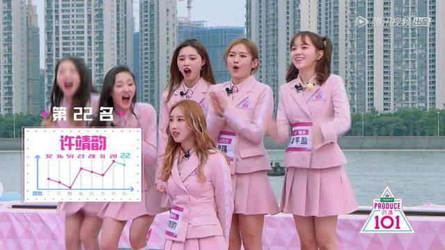 看《创造101》B班前8期排名,预测总冠军:戚砚笛和许靖韵拼背景