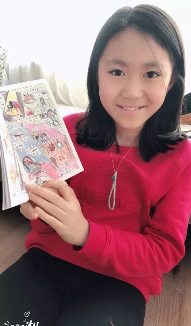 张艺谋的小女儿7岁画画12岁出绘本,你还在问为什么要学画画?