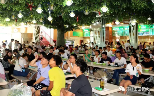河南高校最美餐厅:商丘师范学院田园餐厅