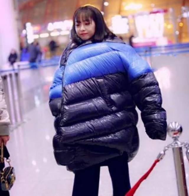 新款羽绒服再也不用担心自己瘦了