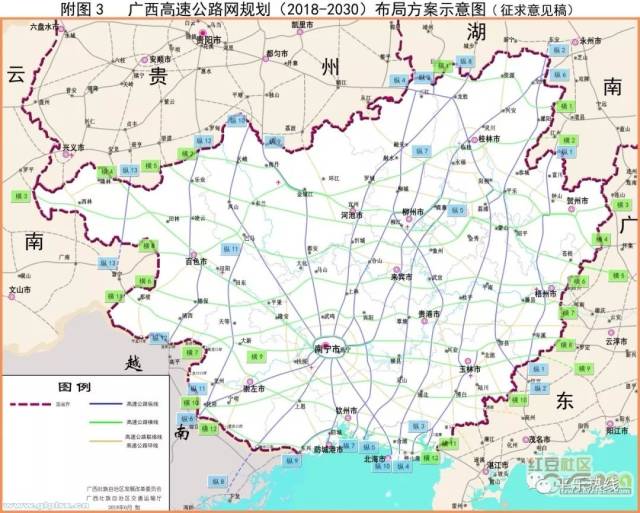 根据广西最近发布的2018-2030高速规划, 平乐喜获一条高速—— 我图片