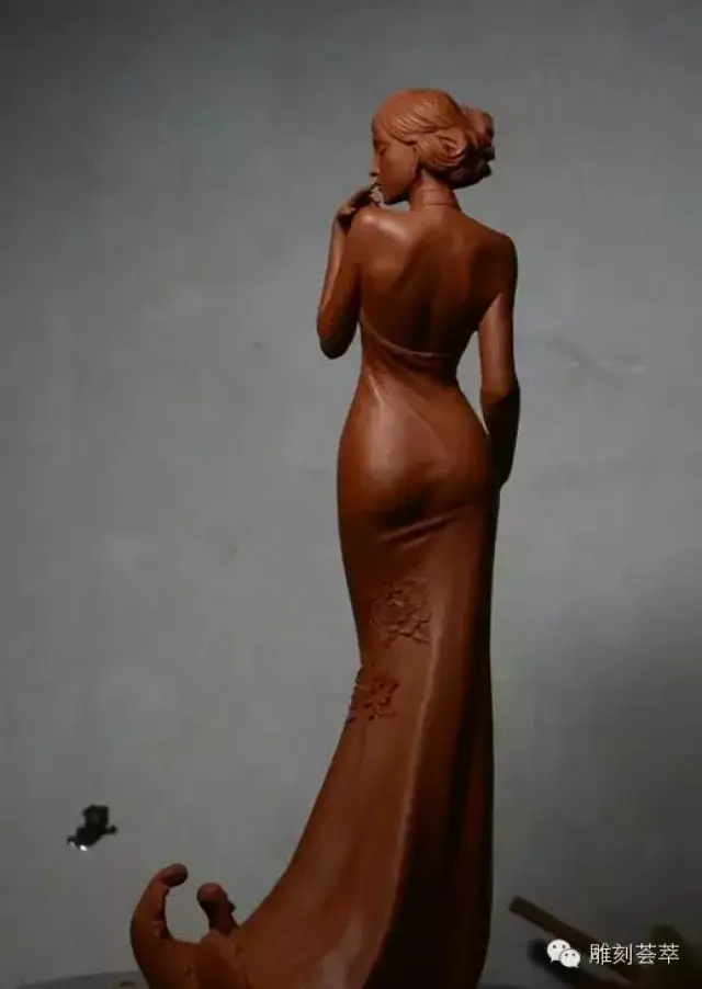 泥塑美女,这身材比列真好!