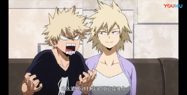 我的英雄学院:小英雄的父母长什么样?咔酱和母亲简直一模一样!