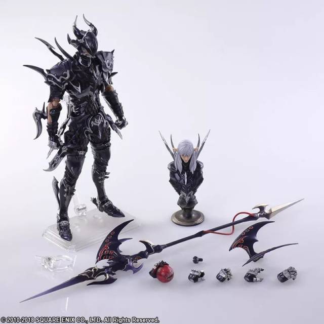 新品预定 square enix bring arts 1/12 最终幻想14 埃斯蒂尼安