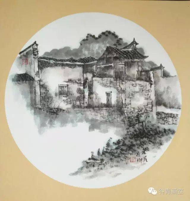 100副国画山水小品,太精致了~(含教程)