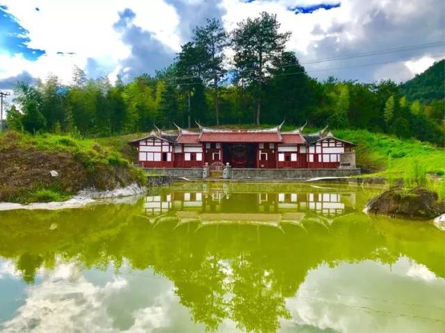 大田大鼓山下溪头村,美的一塌糊涂.