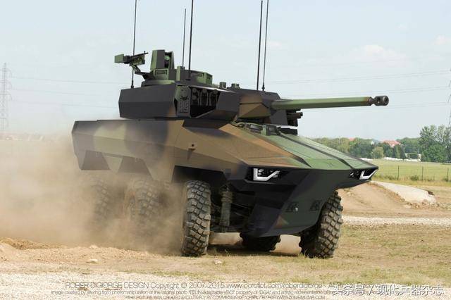 法国"捷豹":世界最强的6×6轮式装甲战车 我国尚未有类似装备
