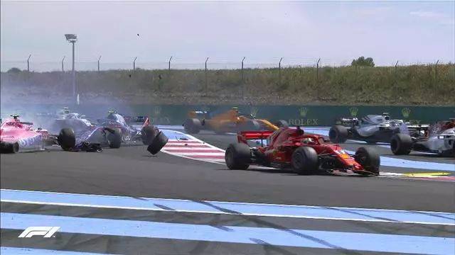 F1法国站正赛:汉密尔顿冠军 维泰尔撞博塔斯