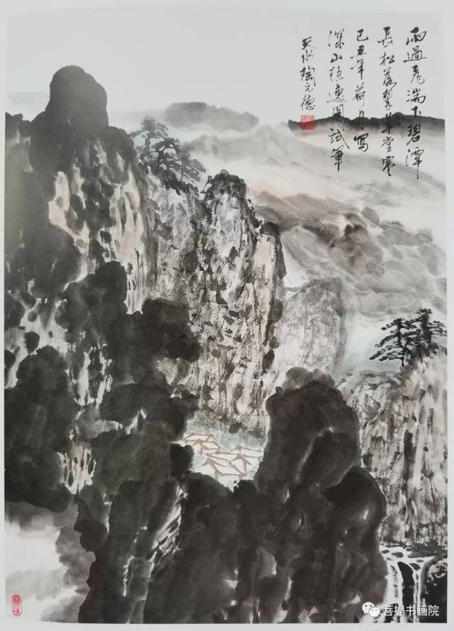 (天水)知名书画家陶元德国画花鸟作品推介(一)