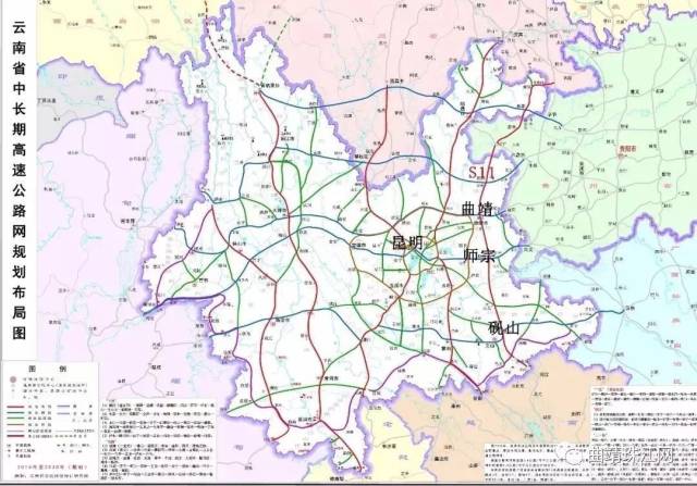 曲靖至师宗将建高速 路线全长100.2公里 设计速度80公里/小时