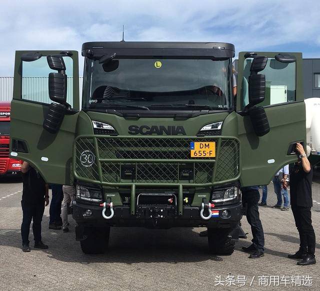 荷兰皇家陆军接收首辆全新一代斯堪尼亚6x6军用卡车