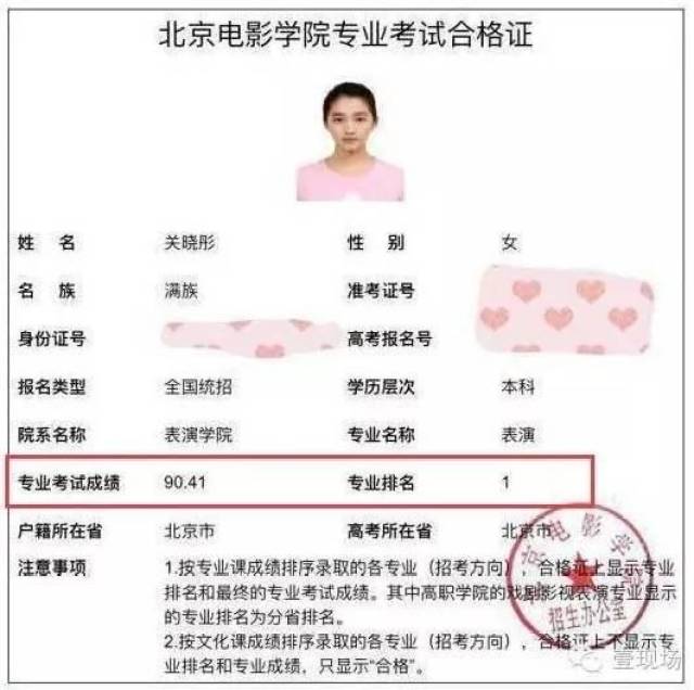 易烊千玺高考成绩公布! 高出分数线132分! 明星高考成绩大曝
