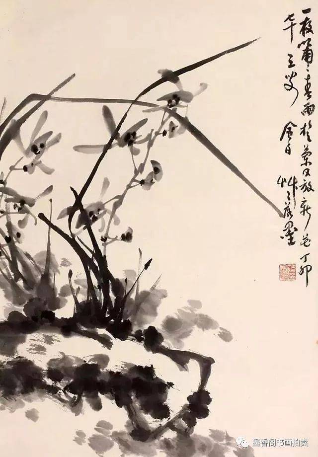 别具韵味 蒋风白兰竹