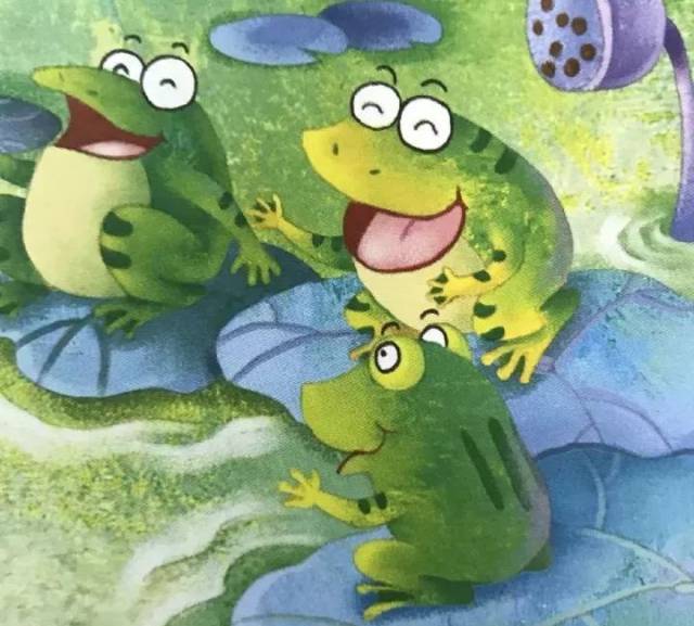 在一个小池塘里,生活着许多青蛙.他们都长得一模一样,分不清谁是谁.