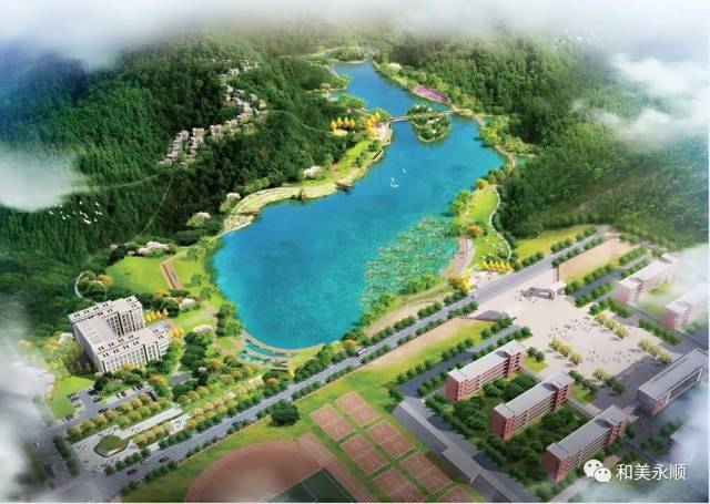 永顺县溪州新城项目建设雏形初露风采