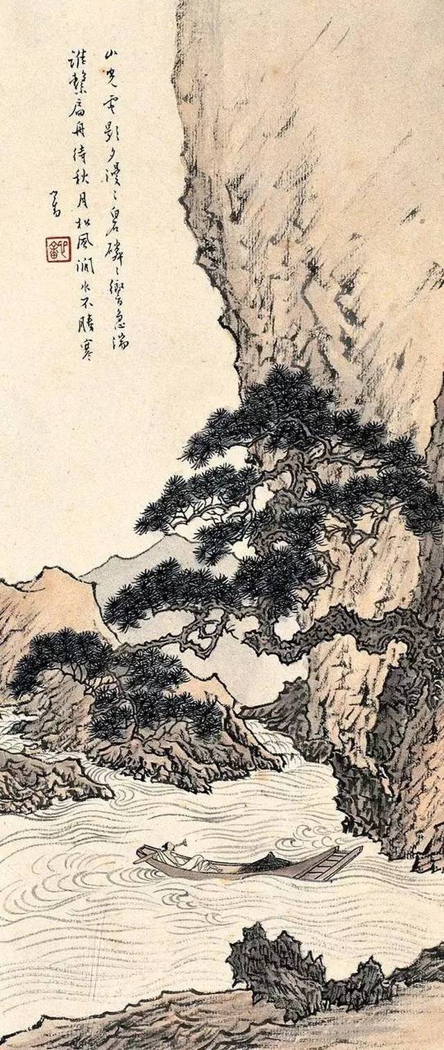 虽是张大千所认可的两个半画家之一,但他却一直把绘画